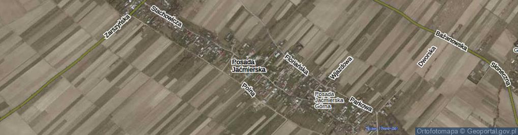 Zdjęcie satelitarne Posada Jaćmierska ul.